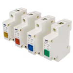 Ac LED Modular Signal Lamp Din Rail Indicator Light C45D 220V