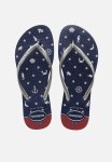 Havaianas Kids Slim Nautical - Navy Blue & Silver