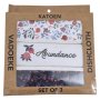 Cotton Kitchen Towels Abundance 3 Piece
