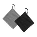 2 Pcs Golf Ball Cleaning Towel Microfiber Golf Ball Towel Dry And Wet Use