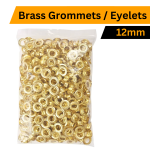 12MM Brass Grommets Eyelets Pack Of 1000 Sets