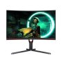 Aoc Monitor 27" Va Panel 2560X1440@165HZ 1MS Hdmi+dp Freesync Premium 4 Year Warranty