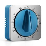 Kitchen Timers For Cooking Chef Cooking Timer Clock With Loud Alarm 100% Mechanical Desk Timer - No Batteries Required -magnetic