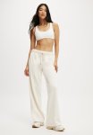 Cotton On Lifestyle Fleece Straight Leg Sweatpant - Coconut Milk