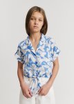 Teen Abstract Print Shirt