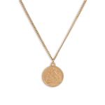 Goldair Gold Plated Queen Horse Pendant Neckalce