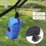 Durable Oxford Cloth Dog Poop Bag Dispenser With Hands-free Clip And Shovel - Recyclable Pet Waste Bags Included