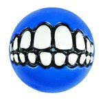 Rogz Grinz Medium 64MM Dog Treat Ball Different Colours - Blue