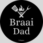 Lifespace "braai Dad" Drinks Coasters - Set Of 6