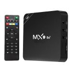 MX9 Andorid 12.1 4K Tv Box 4GB + 64GB And Handmade Key Holder