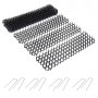 -12 Piece Indoor/outdoor Cat Scat Mats With Garden Staples 49X13CM