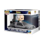 Doc With Time Machine Back To The Future Funko Pop Rides Deluxe Vinyl Figure 133