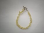 Chrysoberyl Chip Bracelet Yellow-green