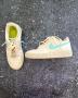 Nike White And Blue Air Force 1 Shoes Size 5 Adult