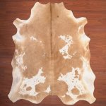Bs Grade Nguni Hide 223 Brown white L - Large Brown white Panelled