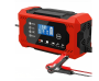 Fast Charging Automatic Repair Smart Car Battery Charger 12V 6A - Red