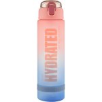 Clicks Ombre Water Bottle Pink & Blue 900ML