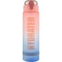 Clicks Ombre Water Bottle Pink & Blue 900ml