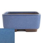 Japanese Glazed Rounded Rectangular Container 120 X 95 X 55MM - Kinyou