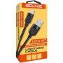 Bounce Cord Series 1.2 Meter Lightning USB Cable Black
