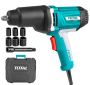 Total Tools 1050W Impact Wrench With Sockets And Extension Bar