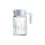 Quadro 0.5LT Jug With Lid Clear