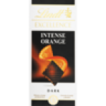 Lindt Excellence Dark Orange Chocolate Slab – 100g