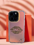 Leopard Kiss - Iphone Holographic Cover - Iphone 13 Pro Max