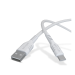 Astrum USB 2.0 Braided Usb-a To Usb-c Cable 3A 1.0M White UAC20B