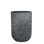Premium Tennessee Concrete Pot - Medium 600MM X 640MM Granite Sealed With Tray