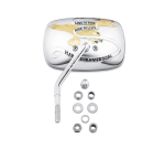 Live To Ride One-piece Short Stem Mirror – Left Side