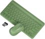 Wireless Keyboard And Mouse Combo Ultra Slim Ergonomic Design MK610