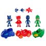 Pj Mask Figurines And Vehicles Combo