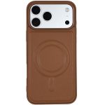Brown Magnetic Ring Matte Phone Case - Compatible With Iphone