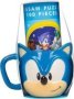Sonic The Hedgehog Ceramic Shaped Mug And Puzzle 300ML