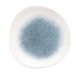 Churchill - Raku Topaz Blue Organic Round Plate 26.4CM Set Of 12