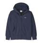 Kids Full-zip Hoody Sweatshirt - New Navy / XL