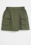 PoP Candy Wrap Utility Skirt - Khaki