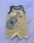 GAP Baby Yellow Music Romper 3 6 M