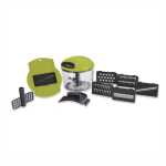 Verimark Twista Green And Clear Bowel 8-IN-1 Chopper - 80BES00SS08C