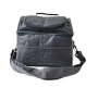 Thermal Insulated Lunch Cooler Bag With Strap - Grey