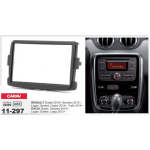 11-297 Renault Duster Kwid Logan Sandero In-dash Car Audio Installation Kit Radio Trim