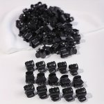20 50 100PCS MINI Black Hair Clip Anti-slip Strong Shark Claw Braid Hair Clip Simple Style Women Hair Accessories