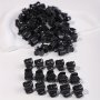 20/50/100PCS MINI Black Hair Clip Anti-slip Strong Shark Claw Braid Hair Clip Simple Style Women Hair Accessories