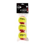 Dunlop Stage 3 Red Dot Tennis Ball Tin