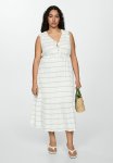 Plus Dress Morgali - Natural