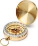 Metal Pocket Compass For Kids & Adults Hiking Camping Navigation Tool
