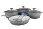 Fine Living - Double Cast Iron Pot Set Of 7