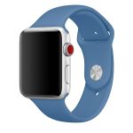 Techbyte Silicone Strap For Apple Watch - Light Blue - 38/40/41MM