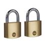 Padlock Brass 40MM 2PC